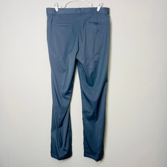 Nike Golf Pants Men's Medium 32 Slim Fit Performance Moisture Wicking Gray - Picture 2 of 12